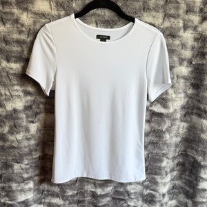 White short sleeve dress shirt